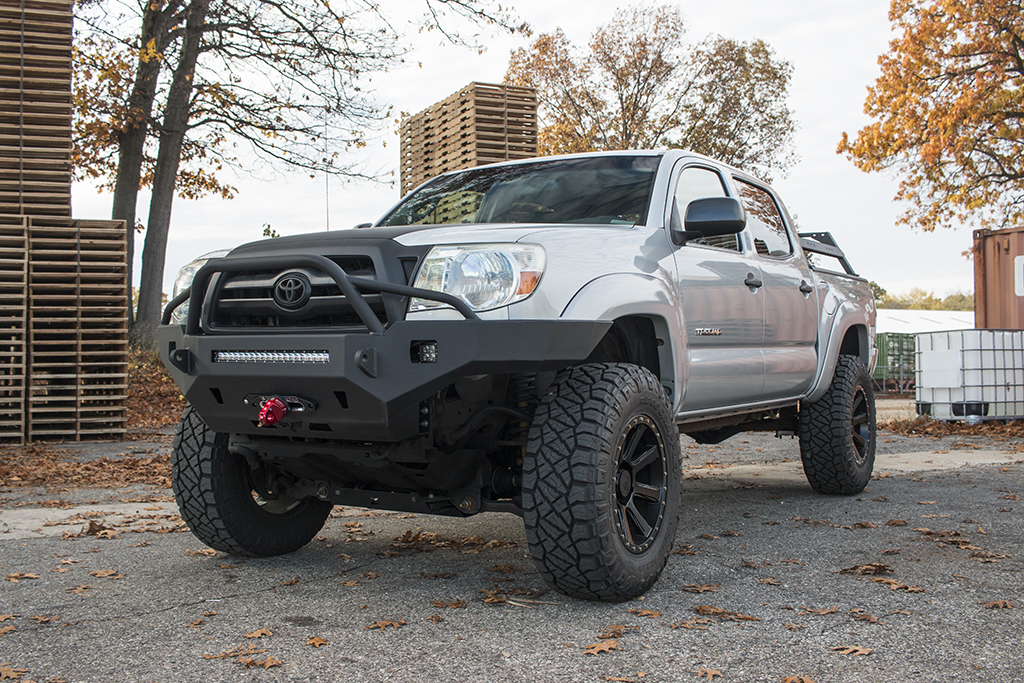 Tacoma Front Winch Bumper | Strike w/Tube | 2nd Gen (05-15) - Victory 4x4
