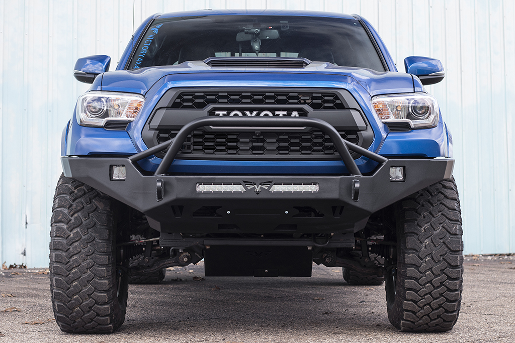Tacoma Front Winch Bumper | Strike w/Tube | 3rd Gen (16+) - Victory 4x4