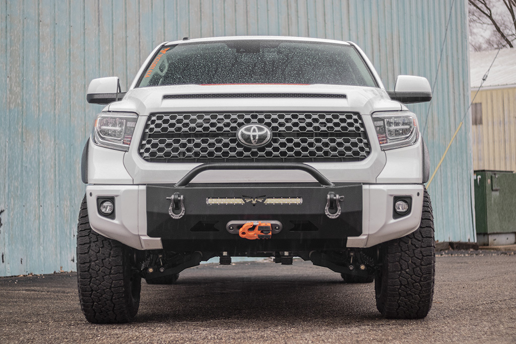 Tundra Front Winch Bumper | Blitz | (14-21)