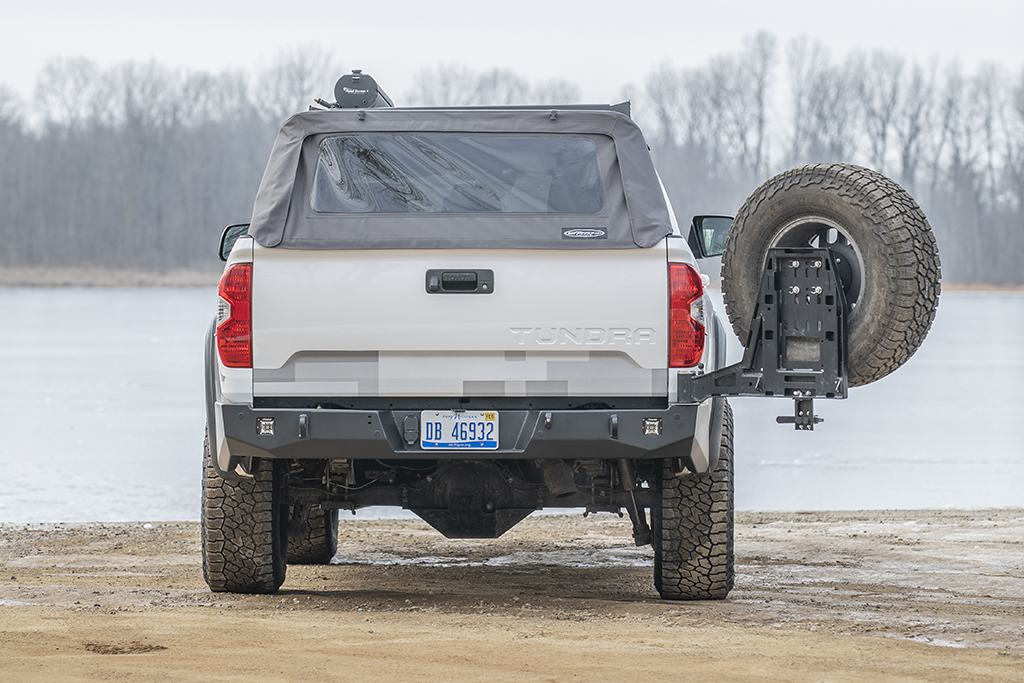 Tundra rear on sale bumper aftermarket