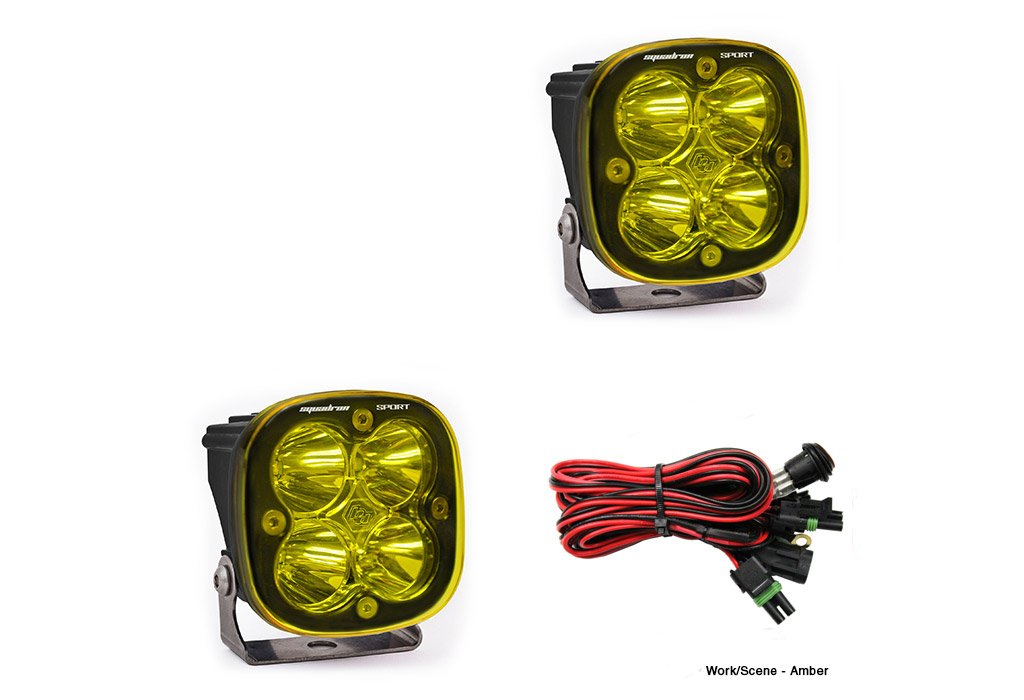 Baja Designs Squadron Sport LED Lights (Pair)